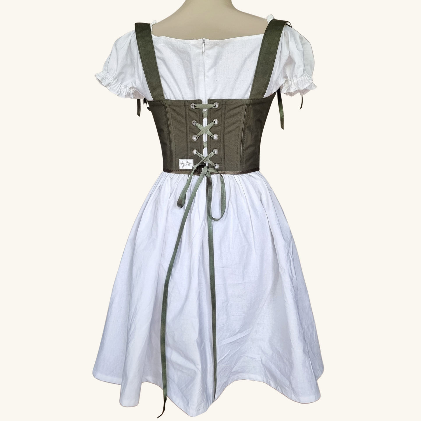 Corset 'Forest Green' Reversible