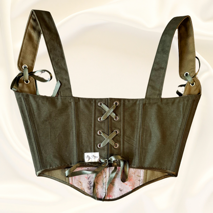 Корсет 'Forest Green' Двулицев