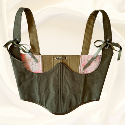 Корсет 'Forest Green' Двулицев