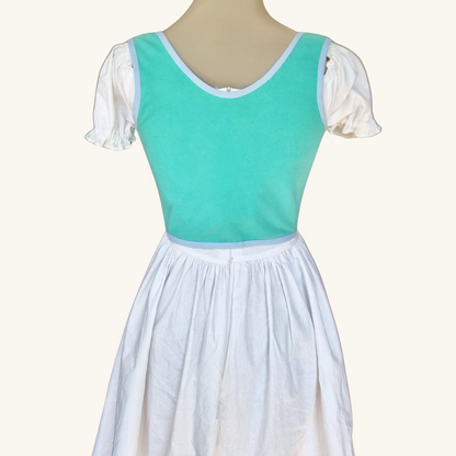 korset gledka otzad siniozelen ruchno izraboten na maneken s bqla roklq